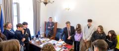 Międzynarodowe spotkanie studentów w Wieliczce