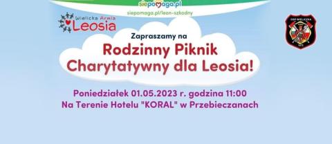 Rodzinny piknik charytatywny dla Leosia