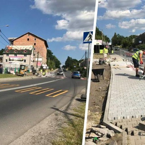 Przebudowa przejść dla pieszych przez drogi gminne