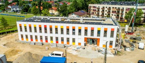 Budowa części dydaktyczno-sportowej na potrzeby Szkoły Podstawowej Nr 4 w Wieliczce