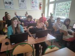 Projekt eTwinning realizowany w  SP Sierczy