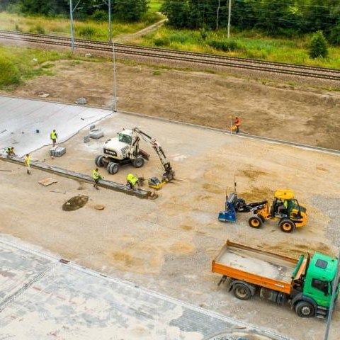 Budowa parkingu w systemie Park&Ride przy przystanku kolejowym w Kokotowie gm Wieliczka