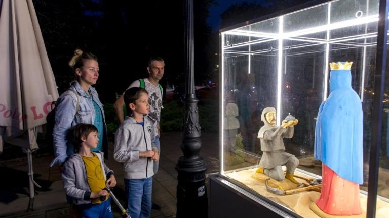 Swieta Kinga patronka gornikow solnych na Trakcie Solnym Wieliczka-005.jpg