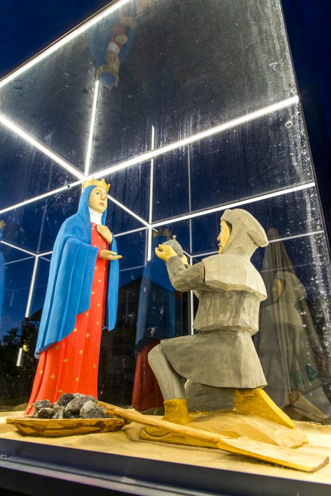 Swieta Kinga patronka gornikow solnych na Trakcie Solnym Wieliczka-010.jpg