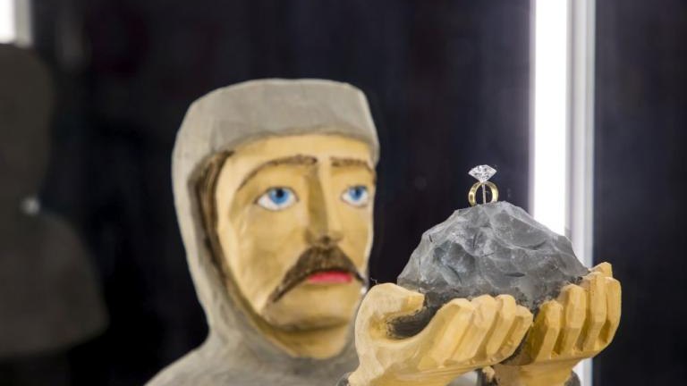 Swieta Kinga patronka gornikow solnych na Trakcie Solnym Wieliczka-012.jpg