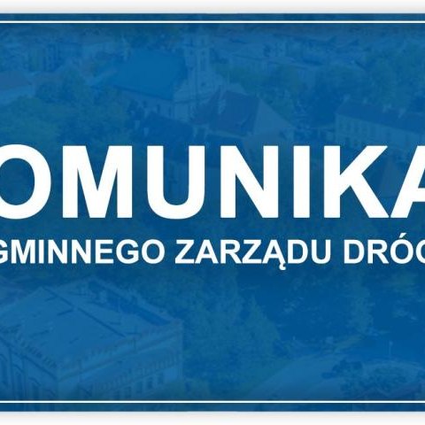 Komunikat dot. rozbudowy drogi NR 560837K - ul. Zbożowa w Wieliczce