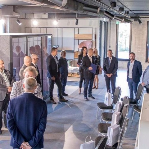 Otwarcia nowego zakładu produkcyjnego firmy Euronova w Wielickiej Strefie Aktywności Gospodarczej