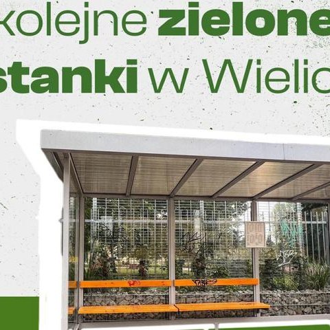 Kolejne "zielone przystanki" w Wieliczce