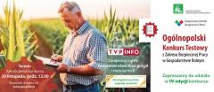 IV Ogólnopolski konkurs testowy z zakresu bezpiecznej pracy w gospodarstwie rolnym „Bezpieczny rolnik, bezpieczna wieś”