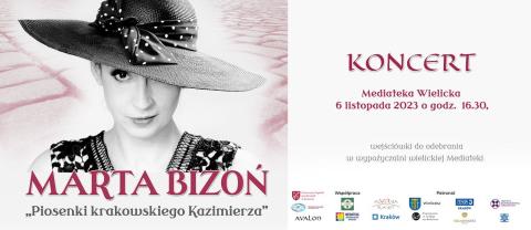 Koncert Marty Bizoń w Wieliczce