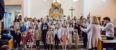 Występ Scholi Hosanna z okazji święta patronki muzyki kościelnej - św. Cecylii