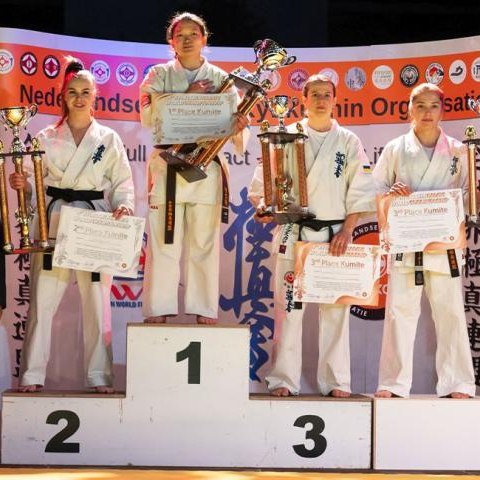 Mistrzynie Świata Karate Kyokushin z Wieliczki