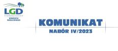 Nabór IV 2023 - Lokalna Grupa Działania Powiatu Wielickiego