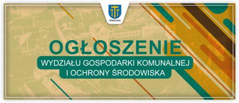 Ogłoszenie o zamiarze przeprowadzenia postępowania o udzielenie zamówienia na świadczenie usług w zakresie publicznego transportu zbiorowego
