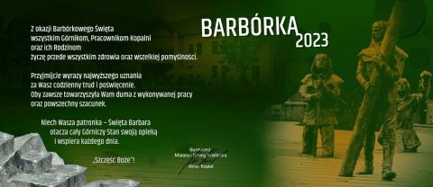 Życzenia barbórkowe Burmistrza Wieliczki
