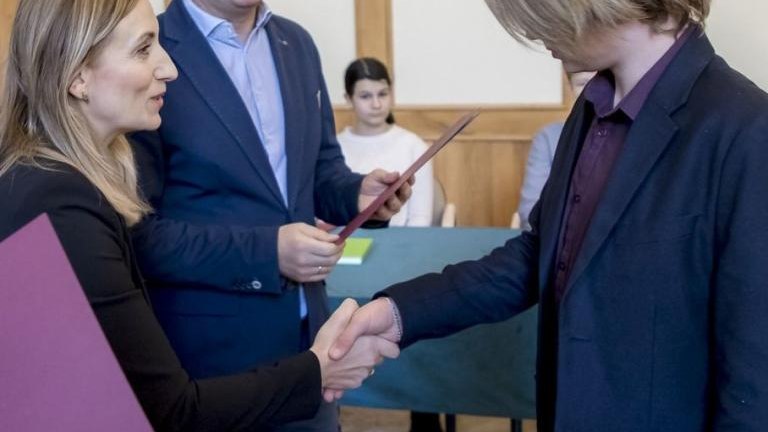 I Sesja Młodzieżowej Rady Miejskiej w Wieliczce-013.jpg