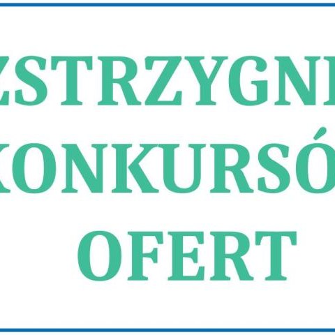 Rozstrzygnięcie otwartych konkursów ofert