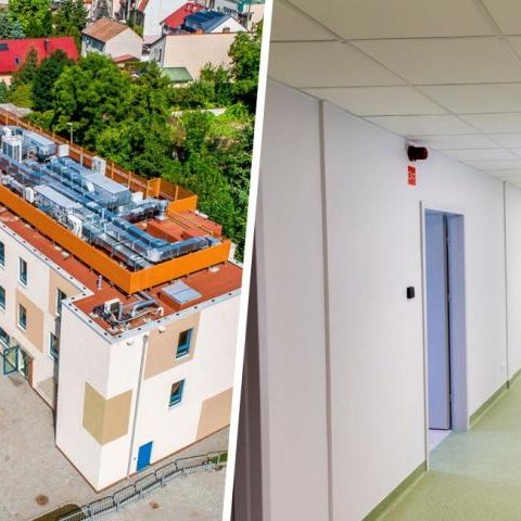 Poradnia Leczenia Uzależnień w nowym skrzydle Ośrodka Zdrowia przy ul. Szpunara 20 w Wieliczce