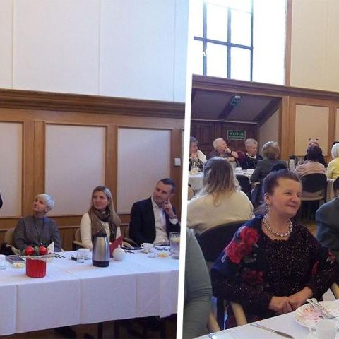 Delegacja Stowarzyszenia „Klub Przyjaciół Wieliczki”(KPW) na Spotkaniu Noworocznym Środowisk Senioralnych w Wieliczce w Magistracie