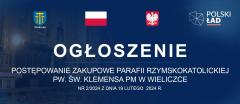 Postępowanie zakupowe Parafii Rzymskokatolickiej pw. Św. Klemensa PM w Wieliczce