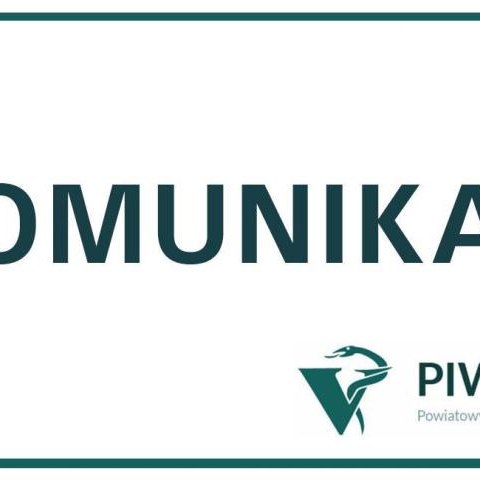 Komunikat Powiatowego Lekarza Weterynarii w Wieliczce