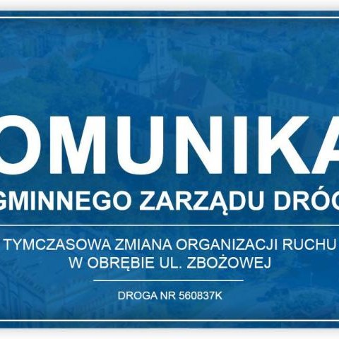 Dotyczy utrudnień na ul. Sienkiewicza w Wieliczce
