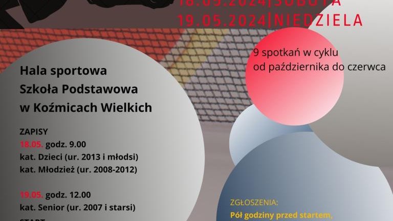 Turniej Tenisa Stolowego o Solna Rakiete pod patronatem Burmistrza Miasta i Gminy Wieliczka_plakat.jpg