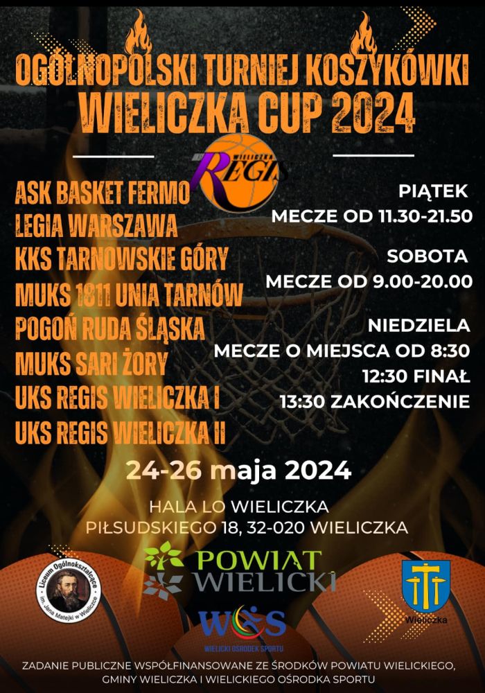turniej koszykówki Wieliczka Cup 2024 Miasto i Gmina Wieliczka.jpg