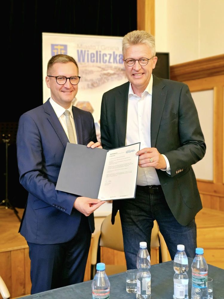 Wizyta delegacji z partnerskiego miasta Bergkamen w Wieliczce Polska-Niemcy-001.jpg