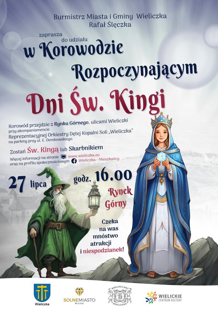 Korowod ulicami Wieliczki rozpoczynajacy Dni Sw Kingi.jpg