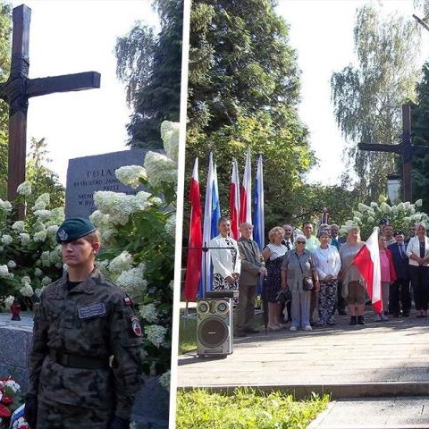 81. rocznica pacyfikacji na Woli Justowskiej z udziałem Koła Wieliczka SZŻ AK