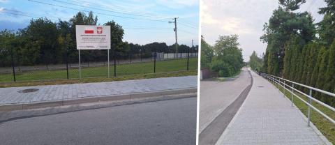 Zakończono przebudowę drogi gminnej nr 561067K w miejscowości Byszyce