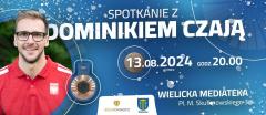Dominik Czaja w Wielickiej Mediatece