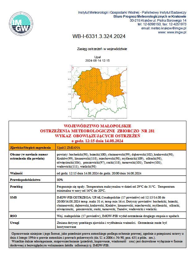 ostrzeżenie meteorologiczne nr 281.JPG