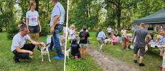 Akcja adopcji psów w Parku im. A. Mickiewicza w Wieliczce