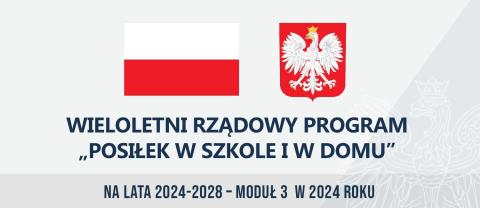 Wieloletni Rządowy Program „Posiłek w szkole i w domu” na lata 2024-2028