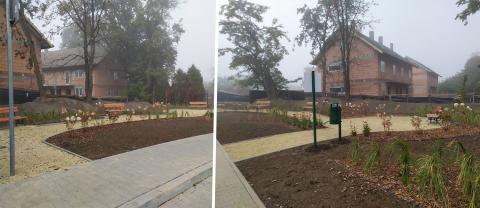 Park kieszonkowych w Czarnochowicach - "ogród hortensjowy"