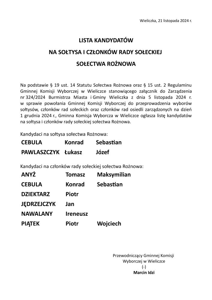 Komunikat Gminnej Komisji Wyborczej w Wieliczce Roznowa_.jpg
