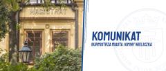 Zmiana godzin pracy Urzędu Miasta Gminy w Wieliczce