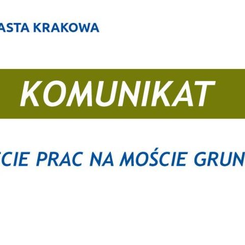 Komunikat Zarządu Dróg Miasta Krakowa