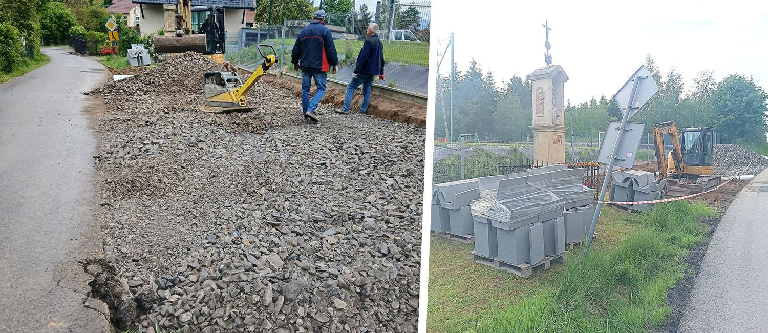 Inwestycja w Raciborsku – powstaje utwardzenie przy terenie rekreacyjnym