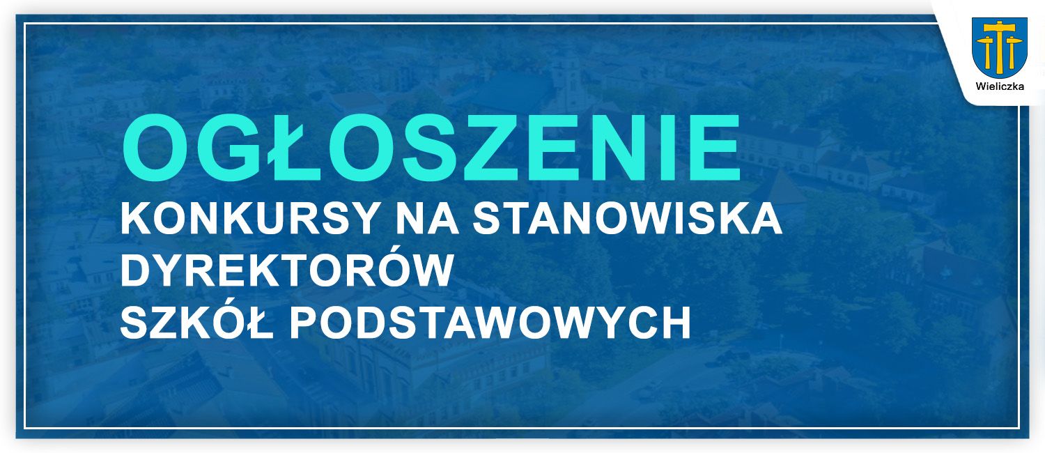 Konkursy na stanowiska dyrektorów szkół podstawowych: Szkoły Podstawowej w Dobranowicach i Szkoły Podstawowej w Raciborsku