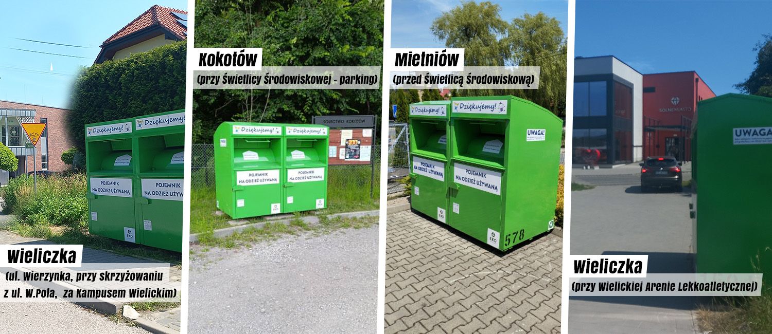 Kolejne pojemniki na tekstylia i odzież
