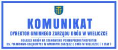 Nabór na stanowisko podinspektor / inspektor ds. finansowo-księgowych w GZD