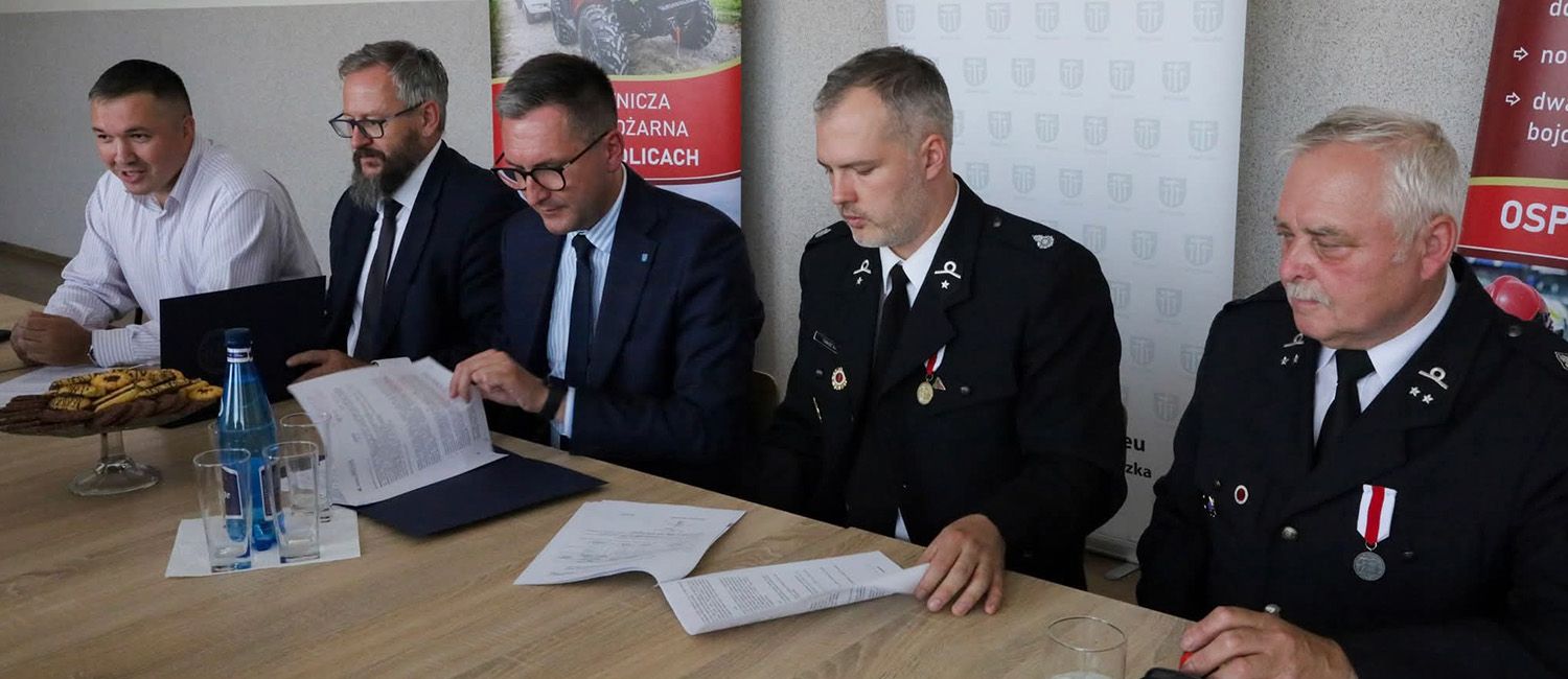 Nowy sprzęt pralniczo-suszący dla Ochotniczej Straży Pożarnej w Gorzkowie