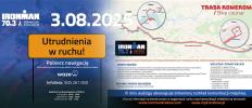 UWAGA MIESZKAŃCY – WAŻNA INFORMACJA O UTRUDNIENIACH W RUCHU!