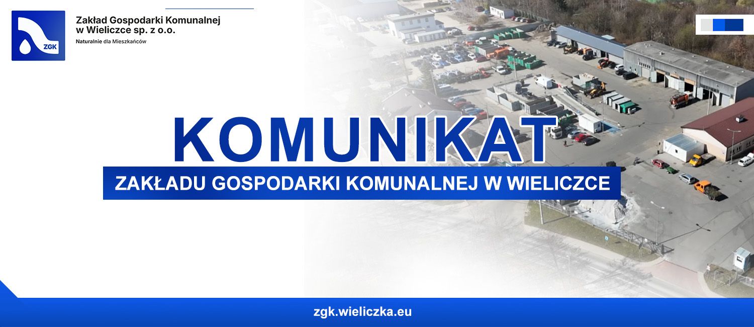 Komunikat -  Punkt Selektywnego Zbierania Odpadów