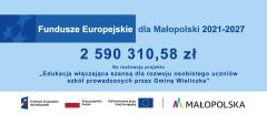Ponad 2,5 miliona złotych na rozwój edukacji włączającej w szkołach podstawowych prowadzonych przez Gminę Wieliczka