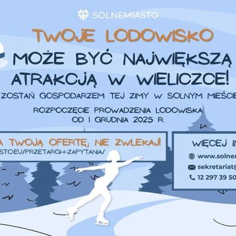 Możliwość prowadzenia lodowiska przy Solnym Mieście