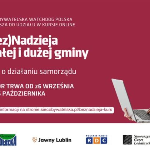 (Bez)Nadzieja małej i dużej gminy - szkolenie